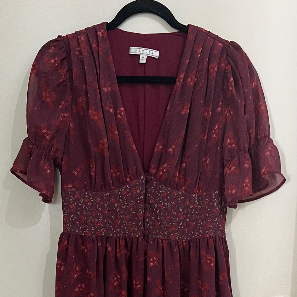 Full length fall dress